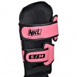 Espinilleras NKL P.U. Ares (rosa/negro)