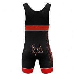 Malla NKL mujer "carbono" roja