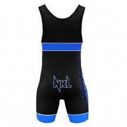 Malla NKL infantil "carbono" azul
