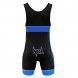 Malla NKL infantil "carbono" azul