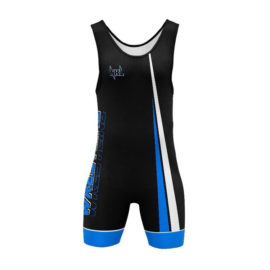 Malla NKL infantil "carbono" azul
