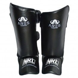 Espinilleras NKL P.U. Ares (negro/blanco)