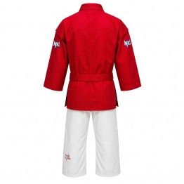 Kurka entrenamiento 2.0 azul o roja c/pant. blanco  (8oz)