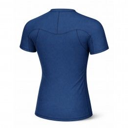 Rashguard manga corta adidas (AZUL)