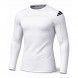 Rashguard manga larga adidas (BLANCO)