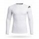 Rashguard manga larga adidas (BLANCO)