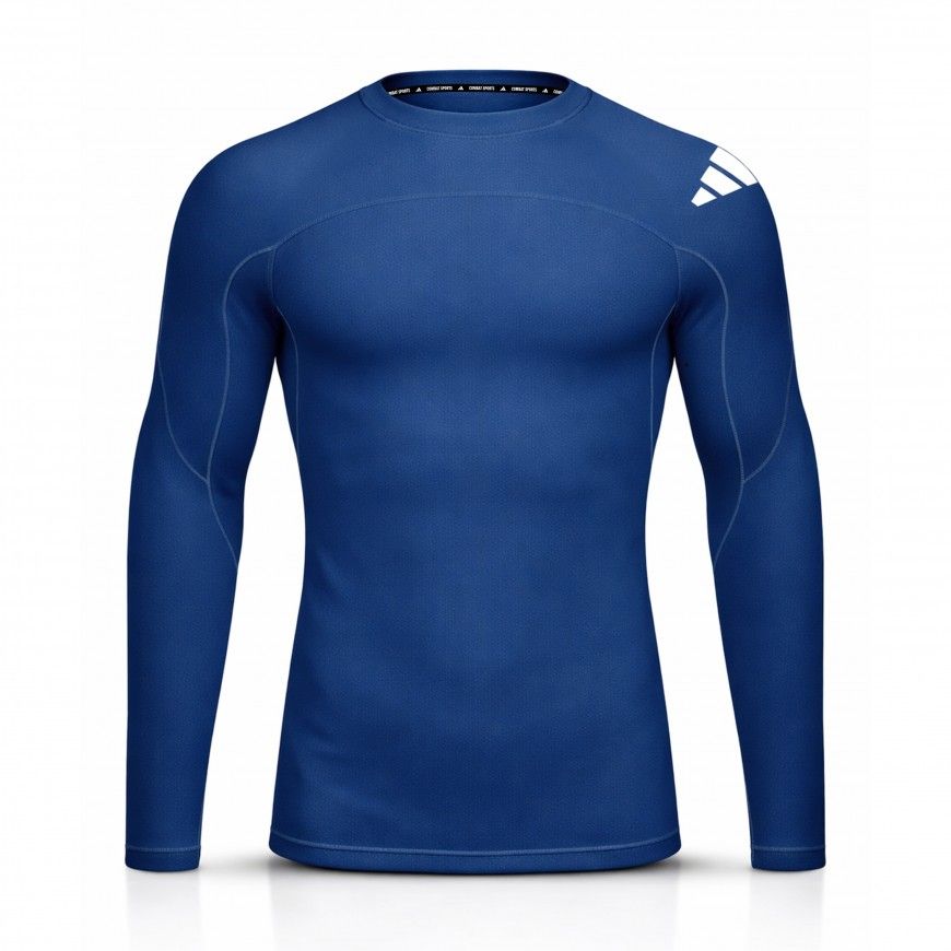 Rashguard manga larga adidas (AZUL)