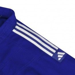 Judogi adidas "training" blanco con bandas negras