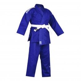 Judogi adidas "training" blanco con bandas negras