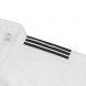 Judogi adidas training J500 blanco (b/negras)