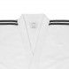Judogi adidas training J500 blanco (b/negras)