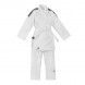 Judogi adidas training J500 blanco (b/negras)