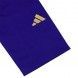 Judogi adidas contest J650 (AZUL) Bandas doradas