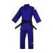 Judogi adidas contest J650 (AZUL) Bandas plateadas