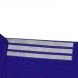 Judogi adidas contest J650 (AZUL) Bandas plateadas