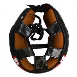 Casco boxeo NKL con barra (piel búfalo)