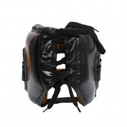 Casco boxeo NKL con barra (piel búfalo)