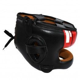 Casco boxeo NKL con barra (piel búfalo)
