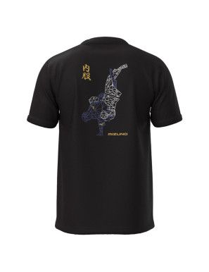 Camiseta mizuno Tee Fuji Judo (Blanco)