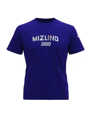 Camiseta mizuno Tee Fuji Judo (Azul)
