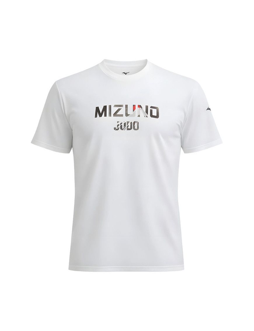 Camiseta mizuno Tee Fuji Judo (Blanco)