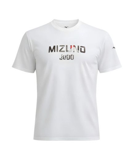 Camiseta mizuno Tee Fuji Judo (Blanco)