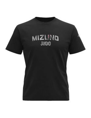 Camiseta mizuno Tee Fuji Judo (Negro)