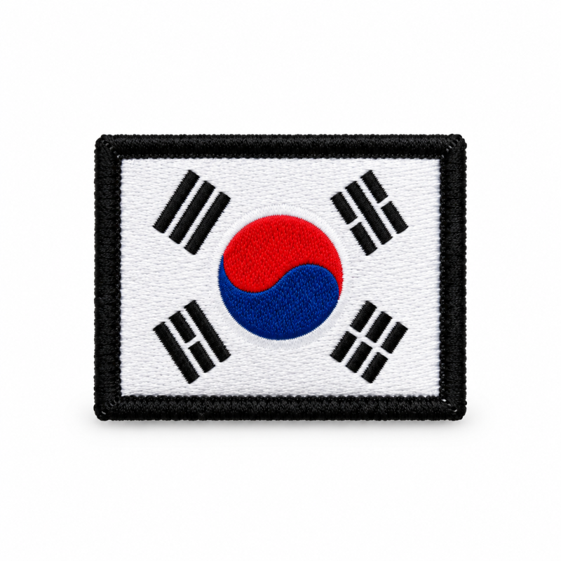 Bordado Bandera (COREA) en cinturón