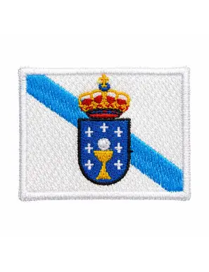 Bordado Bandera (GALICIA) en cinturón