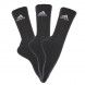 Pack 3 calcetines "altos" adidas negros