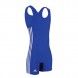 Malla adidas hombre "3 bandas blancas" (azul)