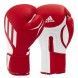 Guante de boxeo adidas speed tilt 250tg (rojo/blanco)