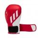 Guante de boxeo adidas speed tilt 250tg (rojo/blanco)