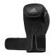 Guantes de boxeo adidas speed tilt 150tg (negro mate/gris)