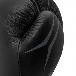Guantes de boxeo adidas speed tilt 150tg (negro mate/gris)