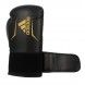 Guante de boxeo adidas speed 100 (negro/dorado)