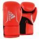 Guante de boxeo adidas speed 100 (rojo solar/plateado)