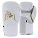 Guante de boxeo adidas speed 100 (blanco/dorado)