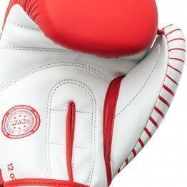 Guante de competición kick boxing adidas wako (rojo/blanco)