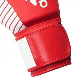 Guante de competición kick boxing adidas wako (rojo/blanco)