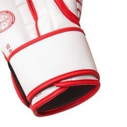 Guante de competición kick boxing adidas wako (rojo/blanco)