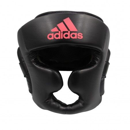 Casco de boxeo adidas "profesional" (negro/rojo) ADISBHG041