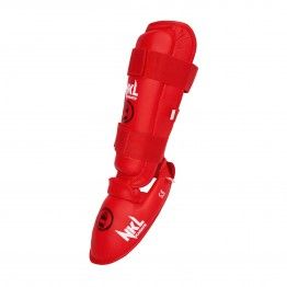 Espinillera con empeine NKL karate "rfek hom."