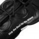 Guante de boxeo adidas hybrid 350 (negro/blanco)