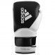 Guante de boxeo adidas hybrid 350 (negro/blanco)