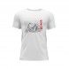 Camiseta blanca "karate puño"