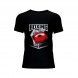 Camiseta negra "boxing ring"