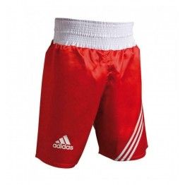 Multi boxing short adidas rojo/blanco ADISMB02