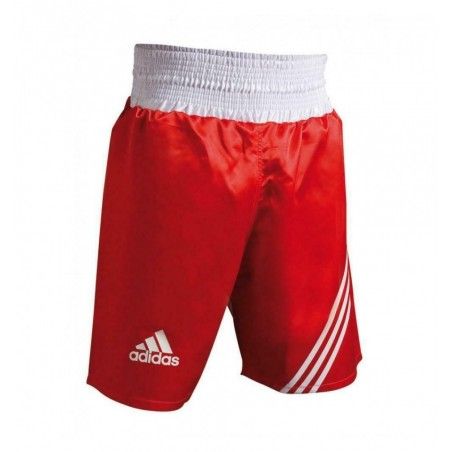 Multi boxing short adidas rojo/blanco ADISMB02