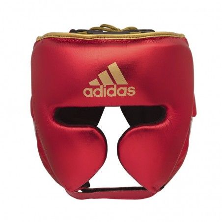 Casco de boxeo adidas "adi-star" (rojo/dorado) ADIPHG01PRO